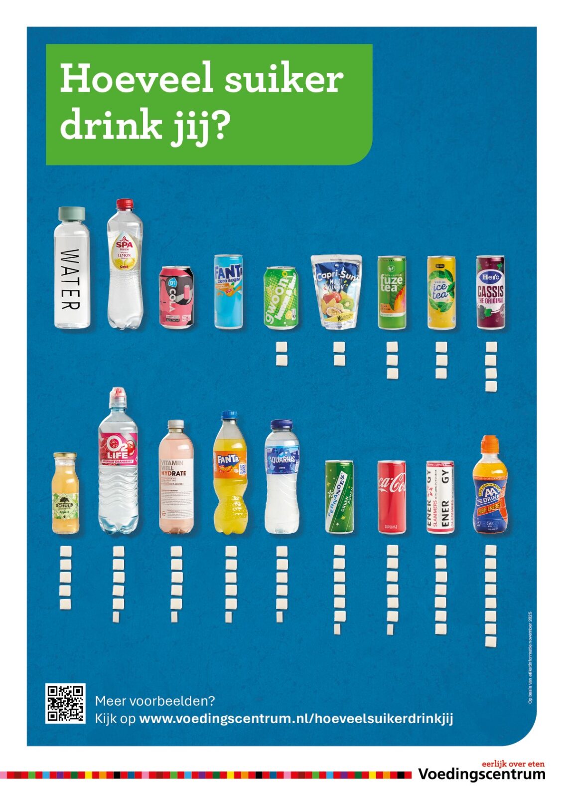 Suiker in frisdranken