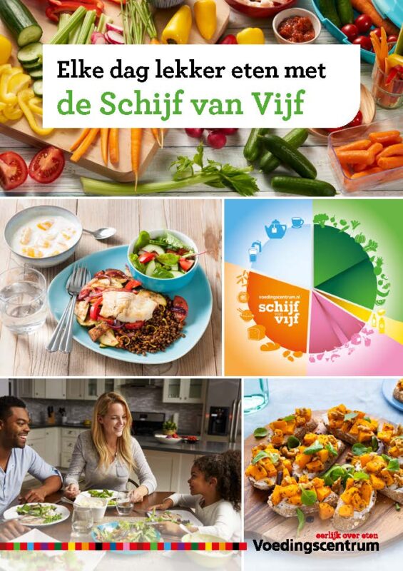 Omslag Schijf van Vijf folder met diverse beelden