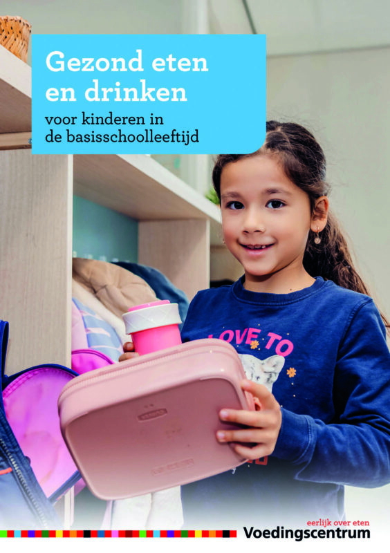folder over gezond eten en drinken voor kinderen 4-12 jaar