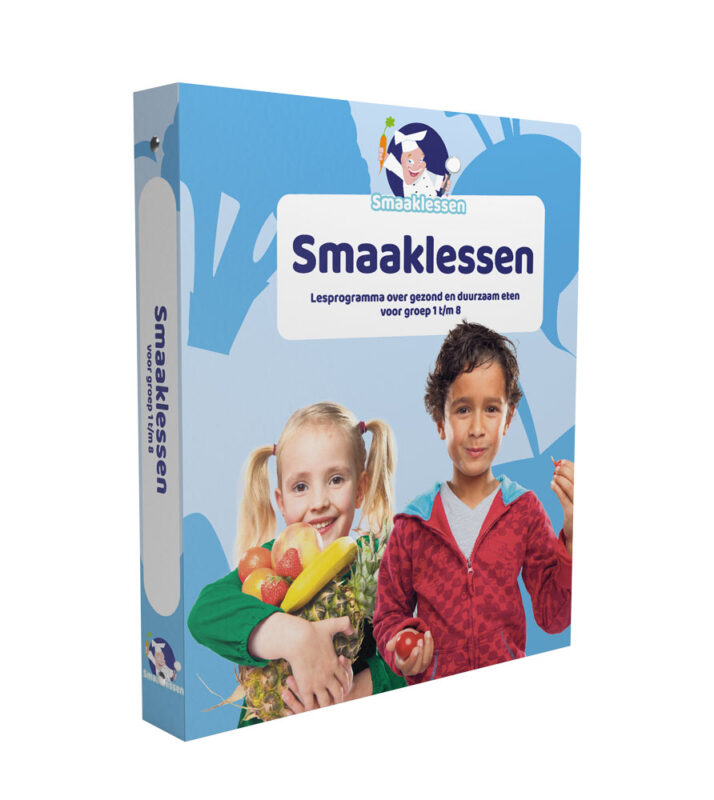 Cover lesmap Smaaklessen voor gezond en duurzaam eten, groep 1-8